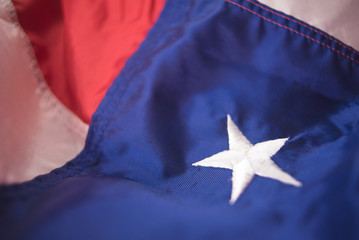 American flag textile