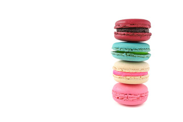 colorful macaroons