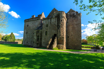 Fototapeta na wymiar Huntingtower Castle near Perth, Scotland