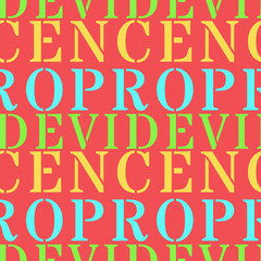 Providence, USA seamless pattern