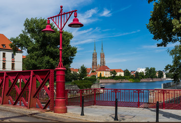 Naklejka premium Breslau – Blick zum Dom