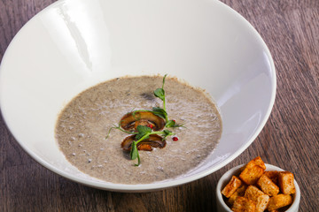 Mushroom cream soup
