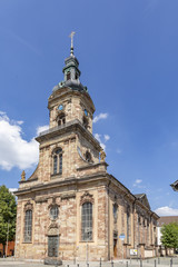 Fototapeta na wymiar view of old famous church SAnkt Johann