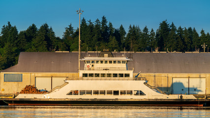 Obraz premium Ferry At Port