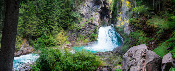 Reinbachfälle 3  Unterster Reinbach Wasserfall bei Sand in Taufers Südtirol  © Sharidan