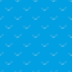 Electronic cigarette parts pattern vector seamless blue repeat for any use