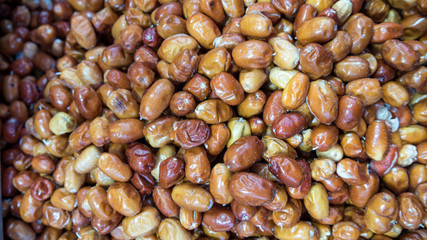 Fresh organic fruit of the Oleaster, Elaeagnus, Silver berry or russian olive