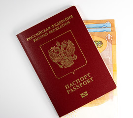 russian foreign passport and euros