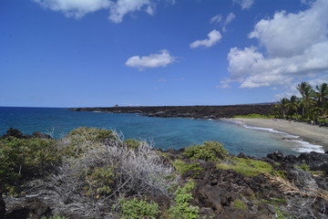 Fototapeta na wymiar Paradise Beach, Hawai'i