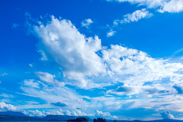 Nubes en el cielo