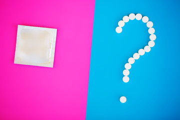 Pregnancy test. The result is positive with two strips. Treatment of infertility with pills, help...