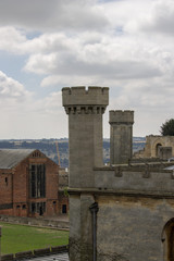 Lincoln Castle Towers in Lincoln, England 