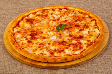 pizza Margarita with cheese