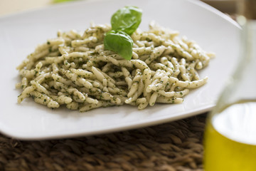 piatto di trofie