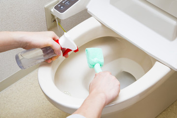 トイレそうじ