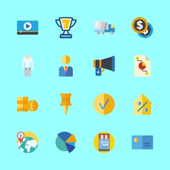 business icons set. agreement, email, pen and message graphic works