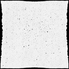 Grunge black texture with frame with possibility of overlay on white background. Distress texture for your design. Abstract vector pattern.