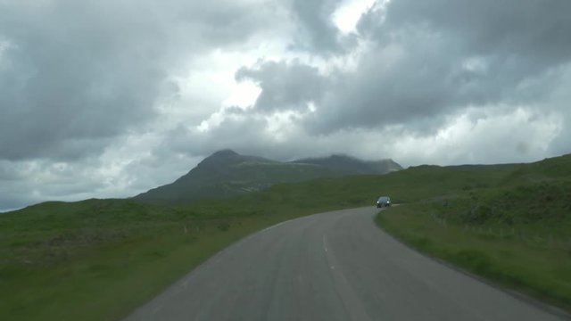 Drive Along Loch Assynt
