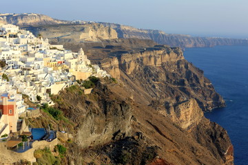Fira Grecia Santorini panorama