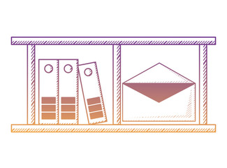 office shelves design