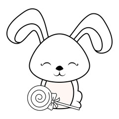 cute rabbit design