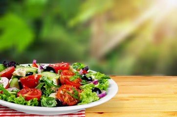 Fresh greek salad