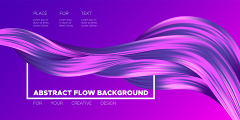 Abstraction with Wave Liquid Shapes.