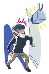 泥棒対策防犯カメラ