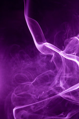 Toxic purple smoke.