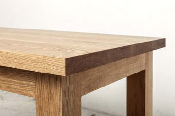 oak solid wood table  