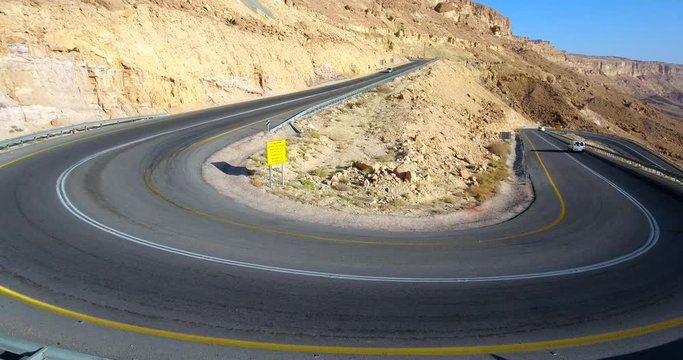 ISR DESERT MNT RD STILL TRAFFIC1