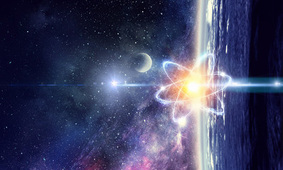 Astronomy concept backdrop