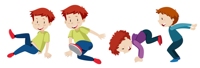 A free runner set team