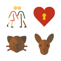 family icons set. silhouette, doctor, expression and world health day graphic works