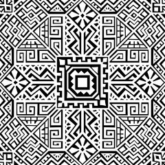 Creative Ethnic Style Vector Seamless Pattern