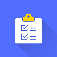 Survey - vector icon.