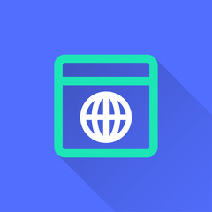 Browser vector icon.