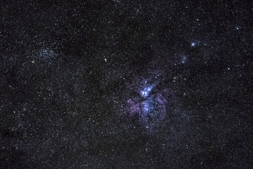 Wonderful stardust at the milky way