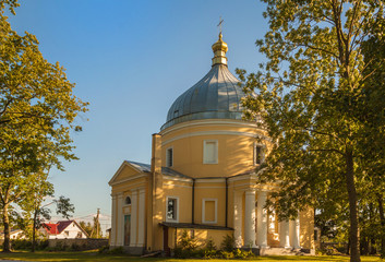 Fototapeta na wymiar SVITIAZ, UKRAINE: Peter and Paul Monastery of Ukrainian Orthodox Church