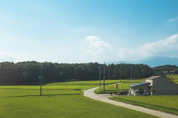 日本の田舎風景