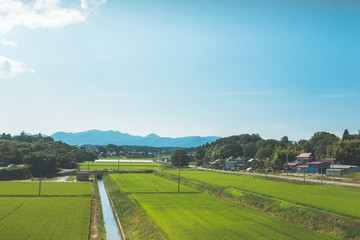 日本の田舎風景