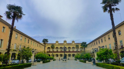 Guadix. Pueblo de las casas cueva en Granada, Andalucia, España