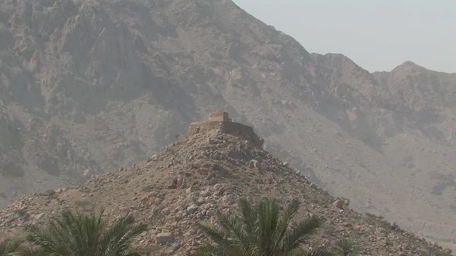 Dhayah Fort in Ras Al Khaimah, UAE