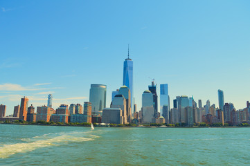 Fototapeta na wymiar New York water view 