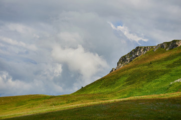 Fototapeta premium The Caucasus mountains in Russia