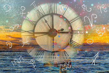 Zodiac signs and time