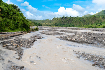 Beautiful landscape in Mt. Pinatubo