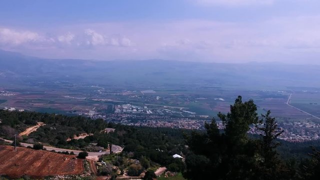 Beautiful landscape at summer time