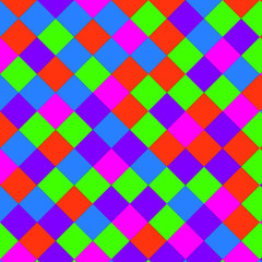 Flat geometric pattern texture. Multicolor abstract background for print and textile