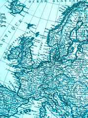 古地図　北ヨーロッパ